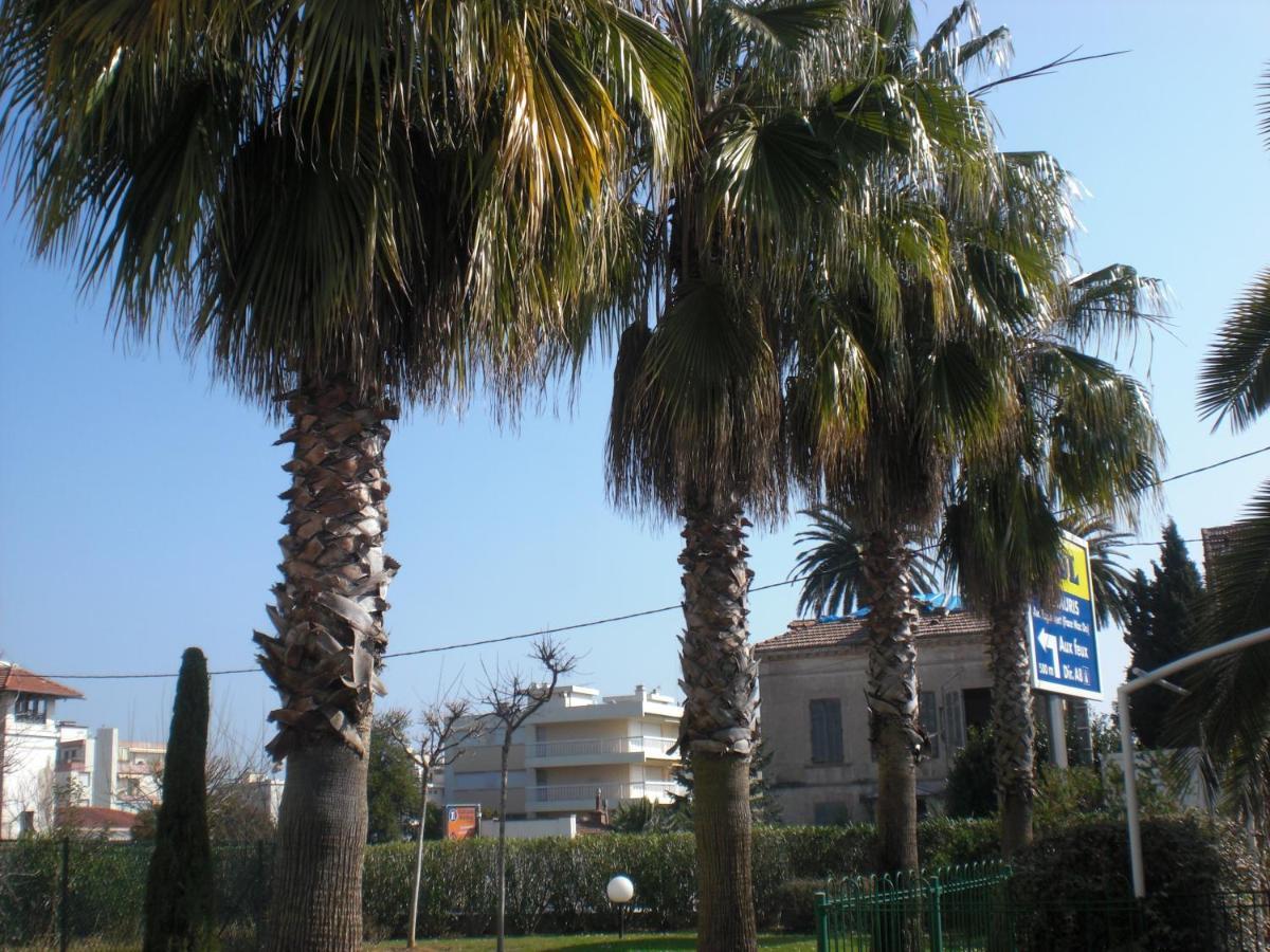 Résidence avec piscine, plage à 100 m, Cannes et Juan les Pins à 5 min, WiFi Golfe-Juan Exterior foto